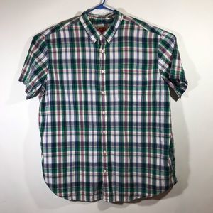 The Foundry Mens 3XLT Casual Button Front